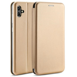 Etui Beline Book Magnetic do Galaxy A04 złote