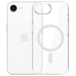 Nieżółknące etui 3MK EverClear MagCase do iPhone 16e, przezroczyste