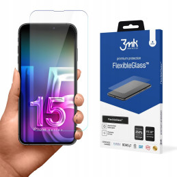Szkło hybrydowe 3MK FlexibleGlass do iPhone 15 Pro Max