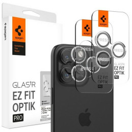 Szkło na aparat Spigen Glas.tR EZ Fit Optik do iPhone 15 Pro/15 Pro Max, 2 sztuki
