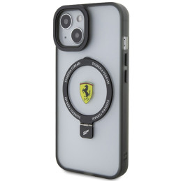 Etui Ferrari Ring Stand 2023 Collection MagSafe do iPhone 15,  transparente