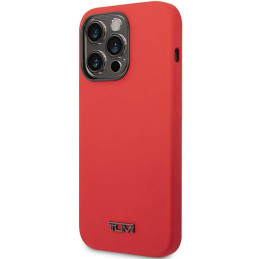 Etui Tumi Liquid Silicone do iPhone 14 Pro, czerwone