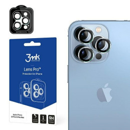 Ochrona na obiektyw aparatu 3MK Lens Protection Pro do iPhone 13 Pro /13 Pro Max, srebrny/silver