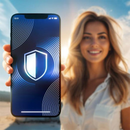 Matowe szkło hartowane 3MK HardGlass Matt Max do iPhone 13 Mini