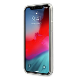 Etui Mini Stripe Collection do iPhone 12/12 Pro, granatowe