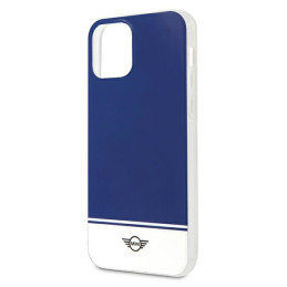 Etui Mini Stripe Collection do iPhone 12/12 Pro, granatowe
