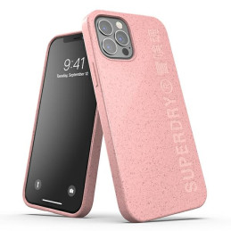 Etui SuperDry Snap do iPhone 12/12 Pro, różowe