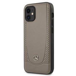 Etui Mercedes Urban Line do iPhone 12 mini, brązowe