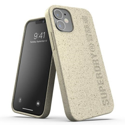 Etui SuperDry Snap do iPhone 12 mini, piaskowy