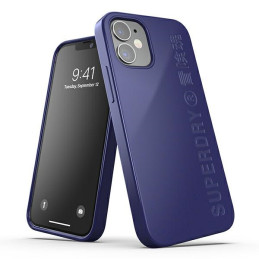 Etui SuperDry Snap do iPhone 12 mini, granatowe