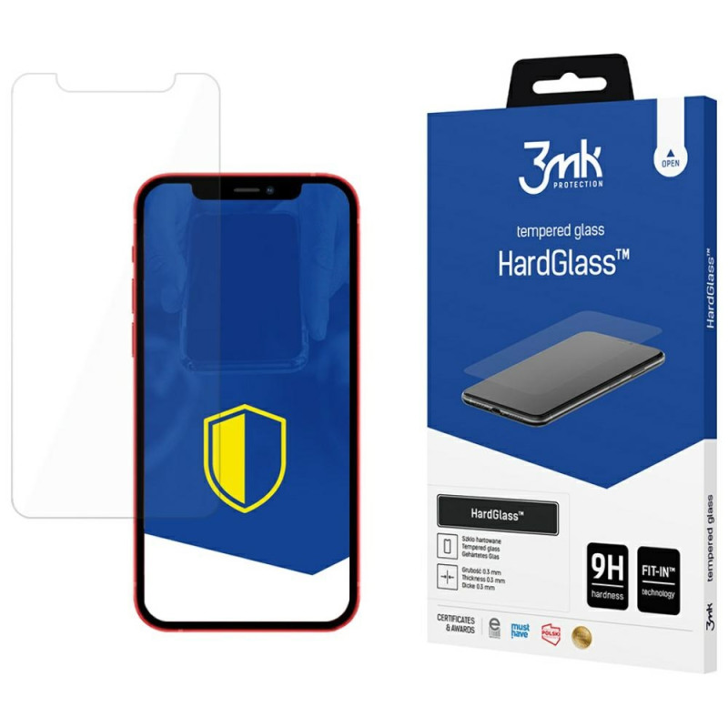 Szkło hartowane 3MK HardGlass do iPhone 12 Mini