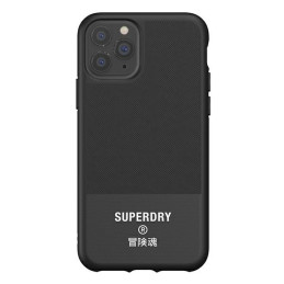 Etui SuperDry Moulded Canvas do iPhone 11 Pro, czarne