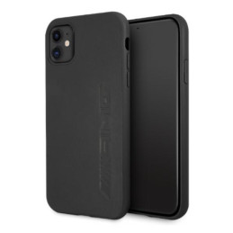 Etui AMG Leather Hot Stamped do iPhone 11 / Xr, czarne