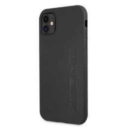 Etui AMG Leather Hot Stamped do iPhone 11 / Xr, czarne