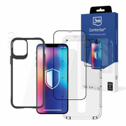 Zestaw akcesoriów ochronnych 4w1 3MK Comfort Set 4in1 do iPhone 11 / Xr