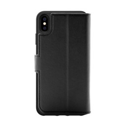Etui Bugatti BookCover Zurigo do iPhone Xs Max, czarne