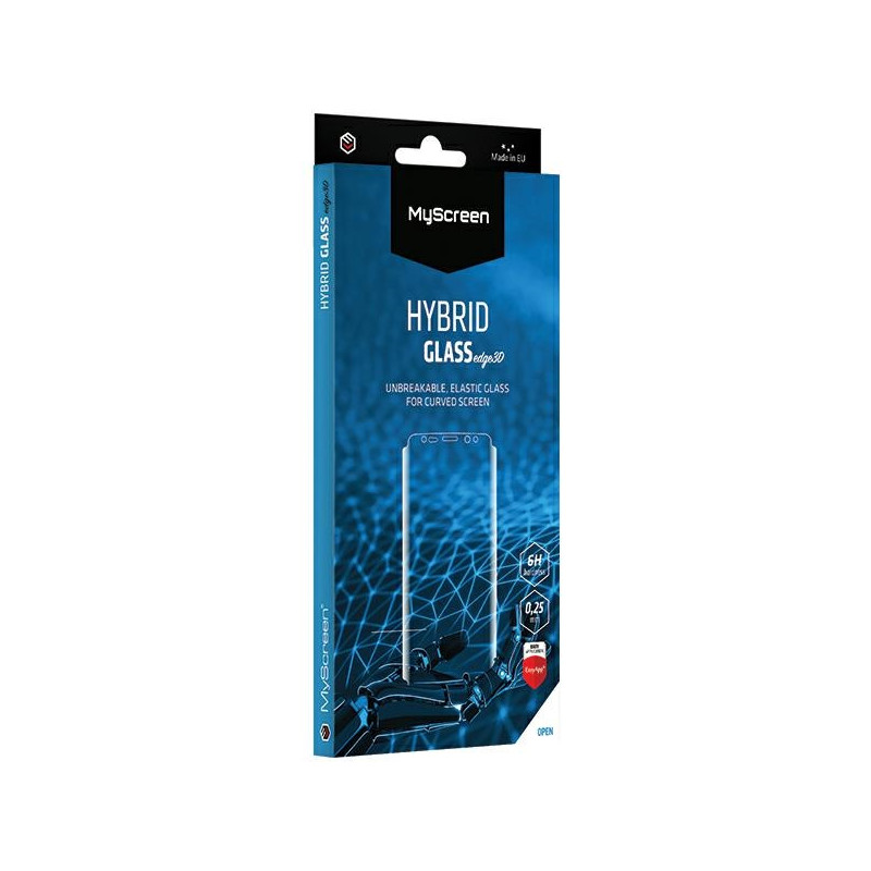 Szkło Hybrydowe MS HybridGLASS Edge 3D do iPhone Xr/11 czarne