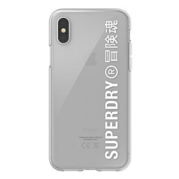Etui SuperDry Snap do iPhone X/Xs białe
