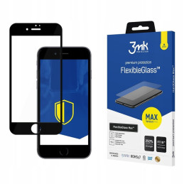 Szkło Hybrydowe 3MK FlexibleGlass Max do iPhone 7/8 /SE 2020/ SE 2022, biały/white