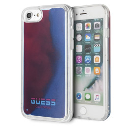 Etui Guess California Glow in the dark do iPhone 7/8/SE 2020 czerwone