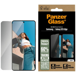 Szkło prywatyzujące PanzerGlass Ultra-Wide Fit do Galaxy S25 Edge