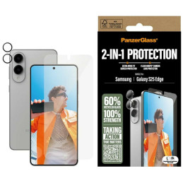 Zestaw ochronny PanzerGlass Hoops+UWF 2w1 Szkło+Lens do Galaxy S25 Edge
