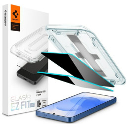 Szkło prywatyzujące Spigen Glas.TR EZ FIT HD Privacy do Galaxy S24/S25, 2 sztuki