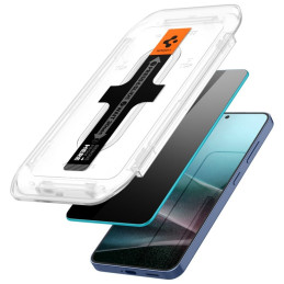 Szkło prywatyzujące Spigen Glas.TR EZ FIT HD Privacy do Galaxy S24/S25, 2 sztuki