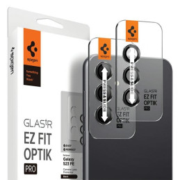 Szkło na aparat Spigen Glas.tR EZ Fit Optik do Galaxy S23 FE, 2 sztuki