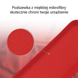 Etui Mercury Silicone do Galaxy S21+, czarne