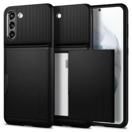 Etui Spigen Slim Armor CS do Galaxy S21+, czarne