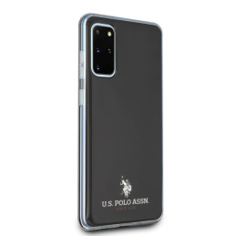 Etui US Polo Shiny do Galaxy S20+, czarne