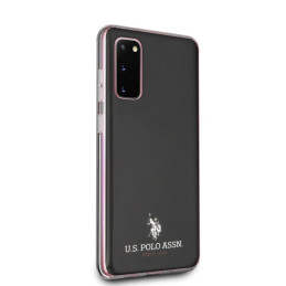 Etui US Polo Shiny do Galaxy S20, czarne