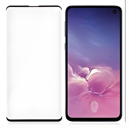 Szkło hartowane PanzerGlass Curved Super+ do Samsung S10, czarna ramka