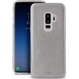 Etui Puro Glitter Shine do Galaxy S9, srebrne