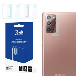 Szkło na obiektyw aparatu 3mk Lens Protection do Samsung Galaxy Note 20, 4szt