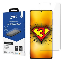 Szkło Hartowane 3MK HardGlass Max do Galaxy Note 20 Ultra, czarny/black, Fullscreen Glass