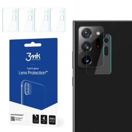 Szkło na obiektyw aparatu 3mk Lens Protection do Samsung Galaxy Note 20 Ultra, 4szt