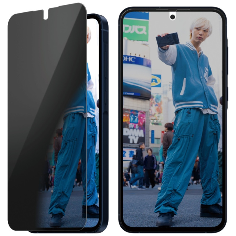 Szkło hartowane na cały ekran PanzerGlass Ultra-Wide Fit Privacy do Galaxy A56 5G, prywatyzujące