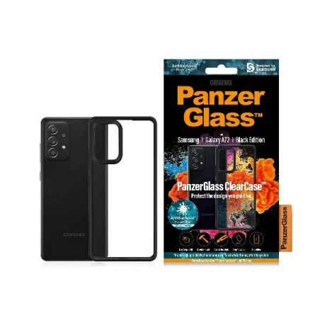 Etui PanzerGlass ClearCase do Galaxy A72, czarne
