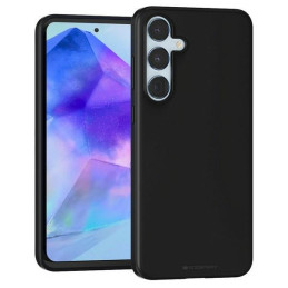 Etui Mercury Soft do Galaxy A55, czarne
