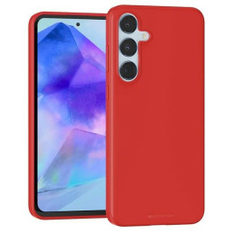 Etui Mercury Soft do Galaxy A55, czerwone