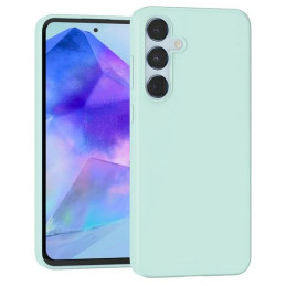 Etui Mercury Soft do Galaxy A55, miętowe