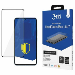 Szkło hartowane 3MK HardGlass Max Lite do Galaxy A35/A55, czarna ramka