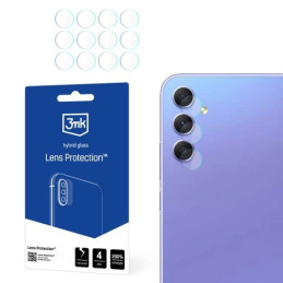 Szkło na obiektyw aparatu 3mk Lens Protection do Samsung Galaxy A35/A55 5G, 4szt