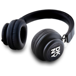 Słuchawki nauszne DKNY Metal Logo Bluetooth, czarne Metal Logo