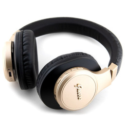 Słuchawki nauszne Guess 4G Script Bluetooth, czarne