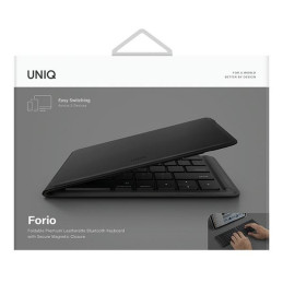 Składana klawiatura Bluetooth UNIQ Forio, czarna