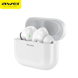 Słuchawki AWEI Bluetooth 5.0 T29 TWS + stacja dokująca biały