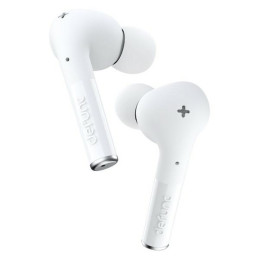 Słuchawki DeFunc Bluetooth 5.2 True Entertainment bezprzewodowe białe